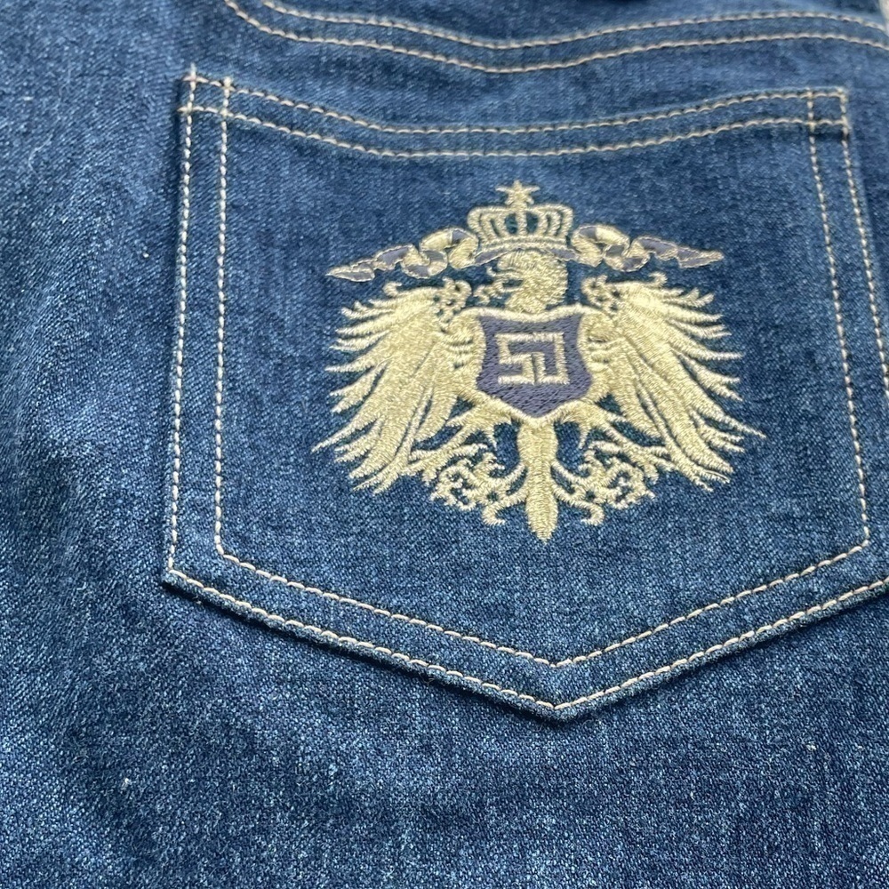 St John Collection Dark Wash Bootcut Jeans Size 6 - Picture 11 of 15